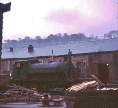 
'58', Hawthorn Leslie No 3923 of 1937 at Celynen North Colliery, Newbridge, April 1967